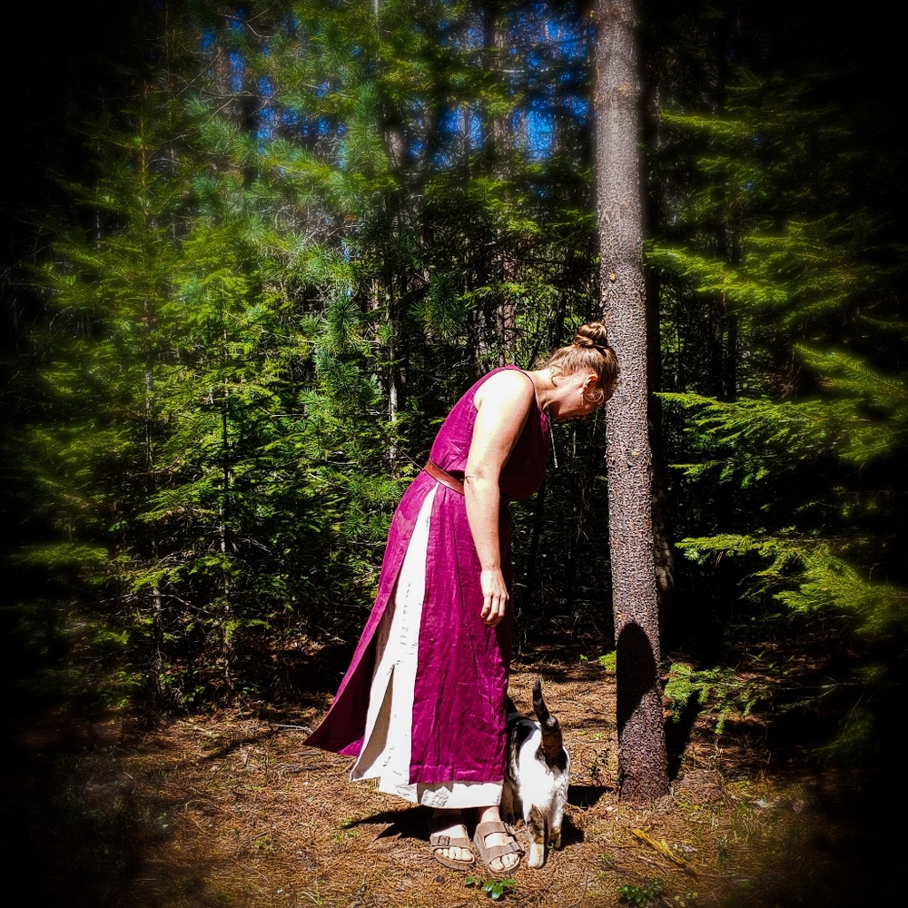 Historically Inspired 14th Century Outfit